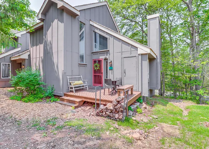 Steps To Jack Frost Ski Resort: Townhome W/ Decks